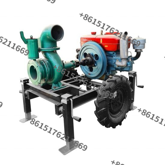 6 Inch Centrifugal Pump with Zs1115 Diesel Engine Output Pump with Large Flow and High Lift